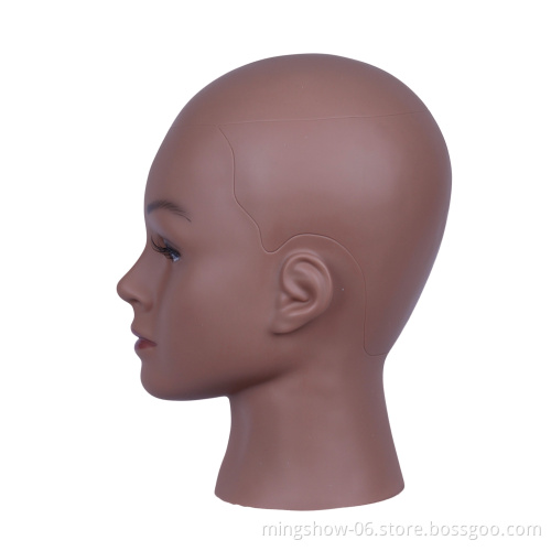 Popular Mannequin Head Model Head Hair Displayer Training Head For Wig Hat Scarf Hair Display